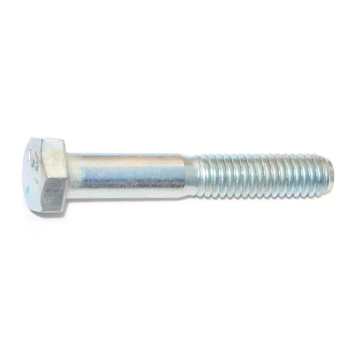 Monster Fastener Zinc Plated Grade 5 Steel Coarse Thread Hex Cap Screws