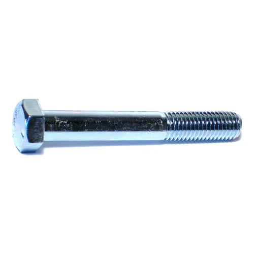 Monster Fastener Zinc Plated Grade 5 Steel Coarse Thread Hex Cap Screws