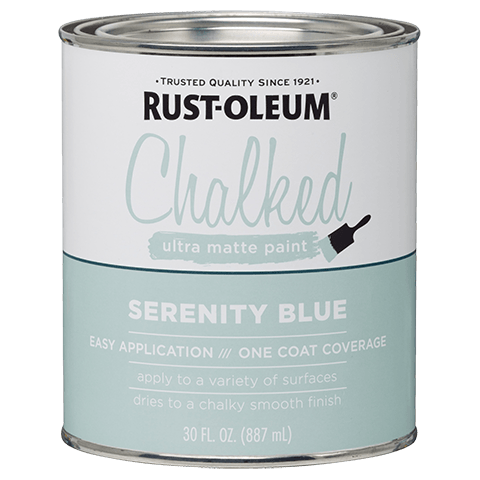 Rust-Oleum® Chalked Ultra Matte Paint Serenity Blue