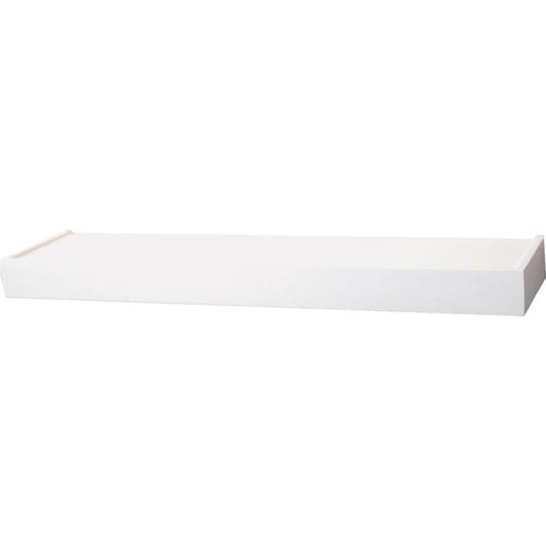 John Sterling Corp 36 In. White Floating Decorative Shelf