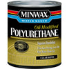 Minwax Satin Water Based Oil-Modified Interior Polyurethane, 1 Qt.
