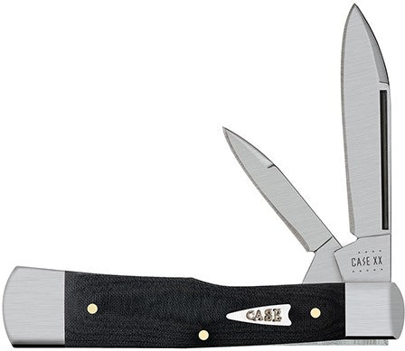 Case Gunstock Black Micarta Smooth
