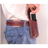 Occidental Leather Clip-On Leather Phone Holster