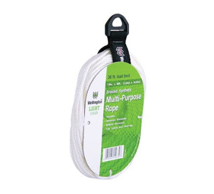 Wellington Light Load Braided Poly-Pro Multi-Purpose Rope