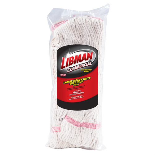 Libman Large Cotton Looped-End Wet Mop Head