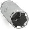 Master Mechanic Metric Deep Socket, 6-Point, 1/2 In. Drive
