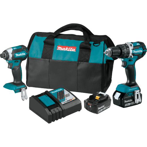 Makita XT269T 18V LXT® Lithium‑Ion Brushless Cordless 2‑Pc. Combo Kit (5.0Ah)