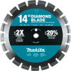 Makita 14 Diamond Blade Segmented Soft Material