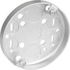 Southwire 3-1/2 Round Pan Box, 1/2 Deep - Drawn W/Conduit KO's, Fixture Earss2-3/4 O.C.