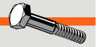 Monster Fastener 18-8 Stainless Steel Coarse Thread Hex Cap Screws