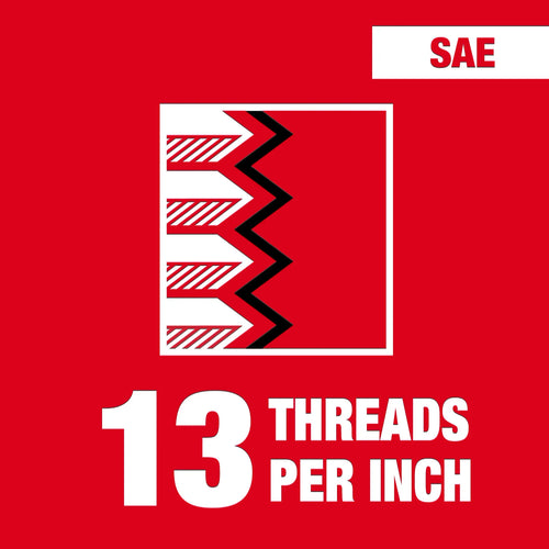Milwaukee Tool 1/2-13 NC Straight Flute Plug Tap