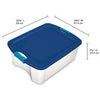 Sterilite 1444 – 12 Gal. Latch and Carry