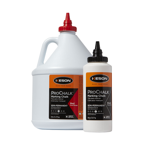 Keson ProChalk Semi-Permanent Chalk Black