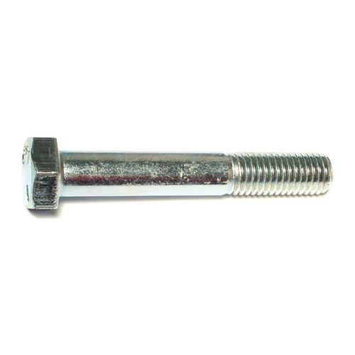 Monster Fastener Zinc Plated Grade 5 Steel Coarse Thread Hex Cap Screws