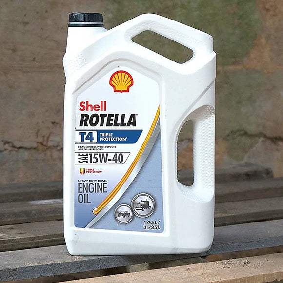 Shell Rotella® T4 Triple Protection 15W-40 (2.5 Gallon)