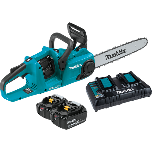 Makita 36V (18V X2) LXT® Brushless 14 Chain Saw Kit (5.0Ah)