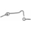 Hook & Eye, Stainless Steel, 6-In.