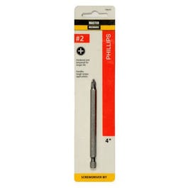 #2 Phillips 4-In. Screwdriver Bit