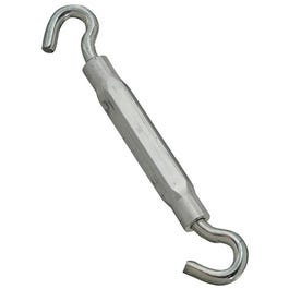 Hook/Hook Turnbuckle, Zinc, 5/16 x 9-In.