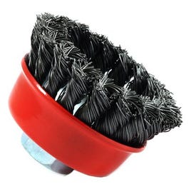 Knotted Wire Cup Brush, 2.75-In.