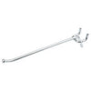 Pegboard/Wall Hook, Zinc, 6-In., 2-Pk.