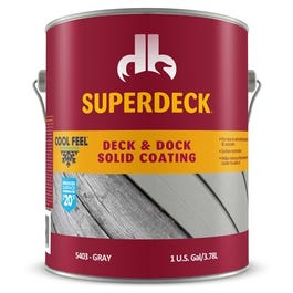 Cool Feel Deck & Dock Elastomeric Coating, Gray, Gallon