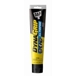 DynaGrip Construction Adhesive, White, 5-oz.