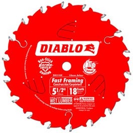 Circular Saw Blade, Framing, 5-1/2-In. x 18T