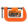 C-Clamp, Orange Casting, 4-In.