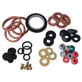 Faucet Washer Assortment Kit, 42-Pk.