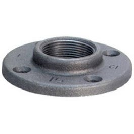 Black Pipe Fittings, Floor Flange, 3/4-In.