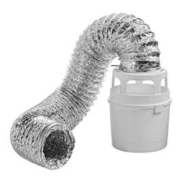 Indoor Dryer Lint Trap Kit , 5-Ft. Long