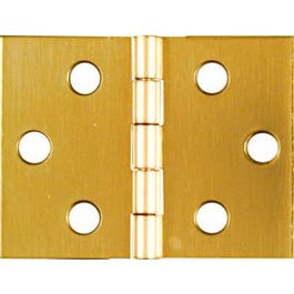 2-Pk., 1.5-In. Brass Desk Hinges