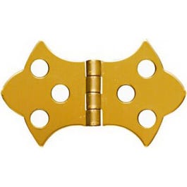 2-Pk., 1-5/16 x 2.25-In. Brass Decorative Hinges