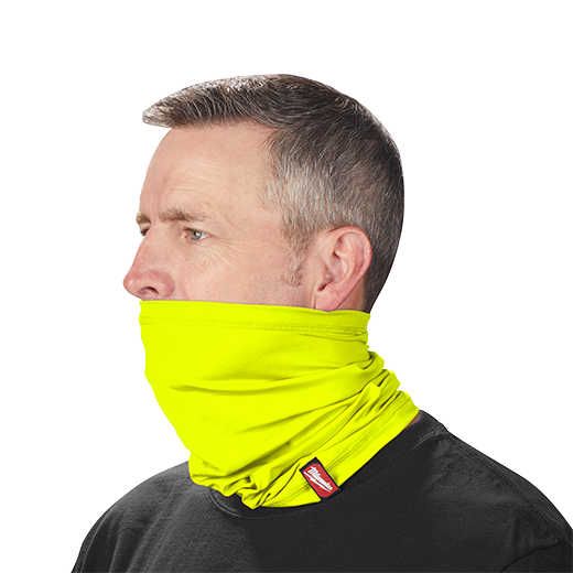 Milwaukee Hi-Vis Yellow Multi-Functional Neck Gaiter