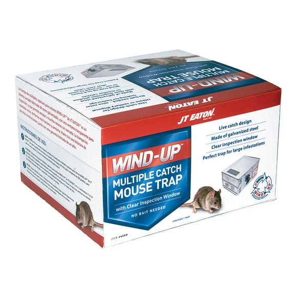 Excellent Appliances Wind-up Multiple Catch Mouse Trap