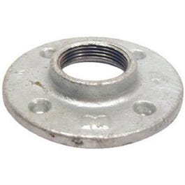 Pipe Fittings, Galvanized Floor Flange, 2-In.