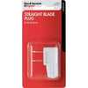 15A White Right Angle Quick Attach Plug