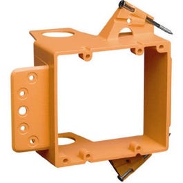 2 Gang Low-Voltage New Work Box Bracket