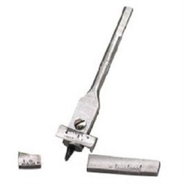 Lockhead Drill Press Wood Bit, Adjustable 7/8 to 3-In.