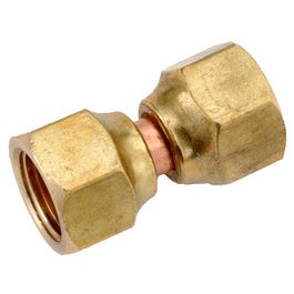 Pipe Fitting, Flare Swivel Nut, Lead-Free Brass, 1/2-In.