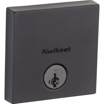 Kwikset 92580-022 Smart Deadbolt, Matte Black