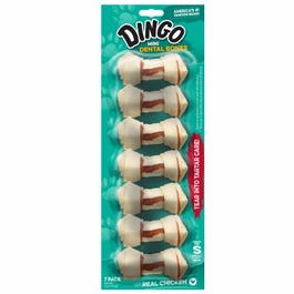 Dog Dental Bone, White, 7-Pk. Mini