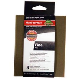 Premium Sanding Pad, 180-Grit, 4.5 x 5.5-In., 3-Pk.