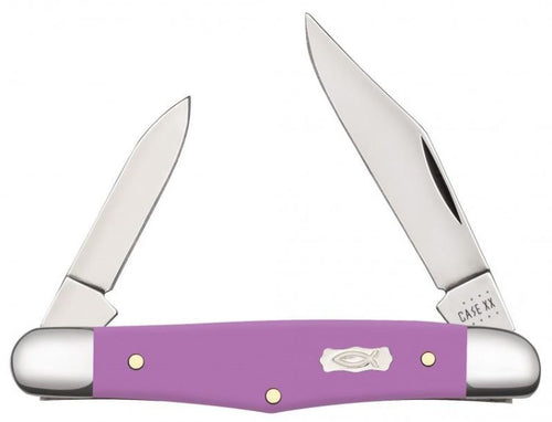 Case Half Whittler - Ichthus Smooth Lilac Synthetic (Ichthus Smooth Lilac Synthetic)