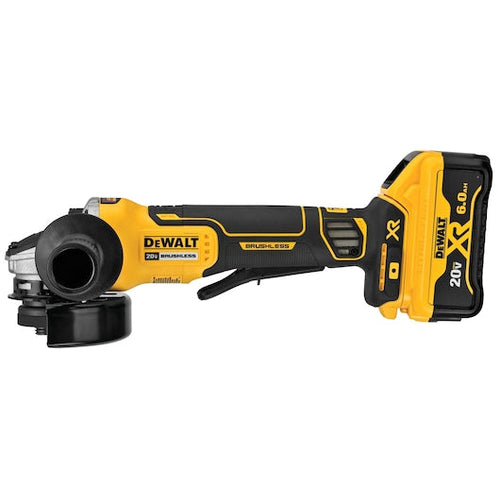 DeWalt 20V MAX* XR® Paddle Switch Small Angle Grinder Kit with Kickback Break™