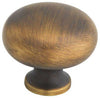 KNOB 1.26 DIAMETER OIL RUBBED BRON