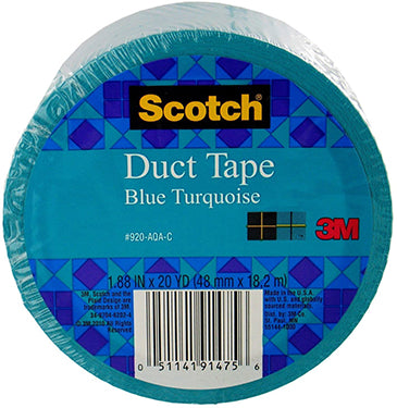 1.88 IN X 20 YD AQUA SCOTCH  DUCT TAP