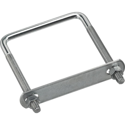 National 3/8 In. x 3-5/8 In. x 5 In. Zinc Square U Bolt