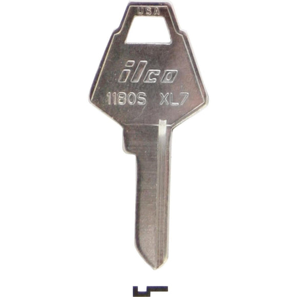 ILCO Nickel Plated Mailbox Key, (10-Pack)